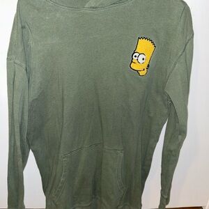 Old navy youth popsugar bart Simpson pullover hoodie size xxl